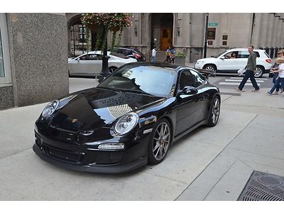 2010 porsche 911 gt3 1 owner adult driven $139,870 msrp black/black true 6 speed