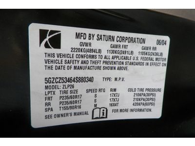 2004 SATURN VUE V6 1 OWNER SOUTHERN OWNED KEYLESS ENTRY TINTED WINDOWS NO RESERV, image 75