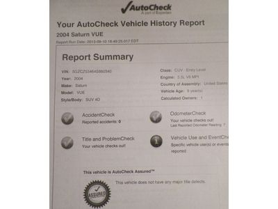 2004 SATURN VUE V6 1 OWNER SOUTHERN OWNED KEYLESS ENTRY TINTED WINDOWS NO RESERV, image 97