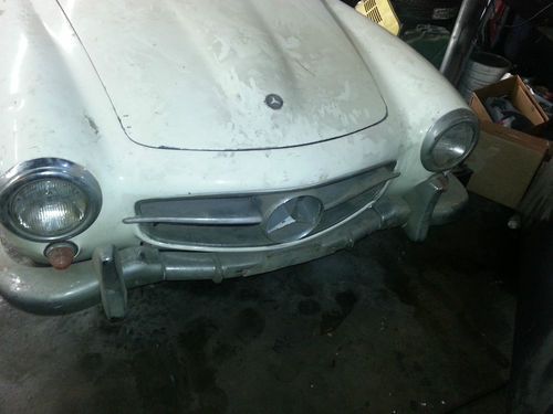 1958 Mercedes Benz 190 SL Barn Finds, image 4