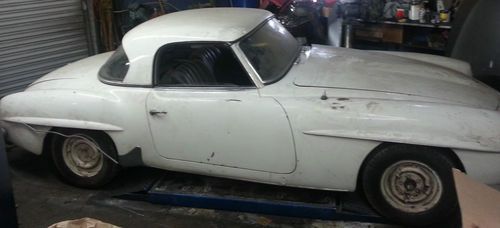 1958 Mercedes Benz 190 SL Barn Finds, image 5