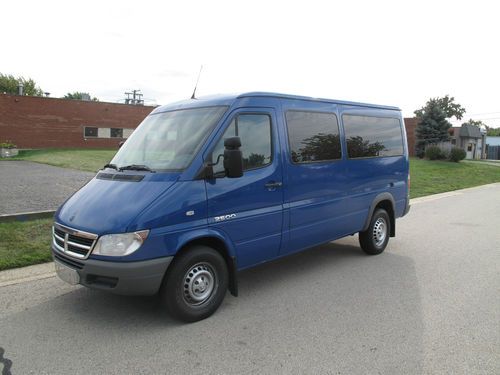 2006 dodge sprinter 2500 passenger 10  turbo diesel