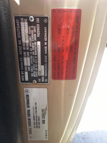 Mercedes Benz 300 CD  Diesel Coupe, image 15