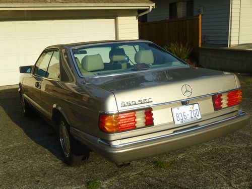 1990 mercedes-benz 560 sec