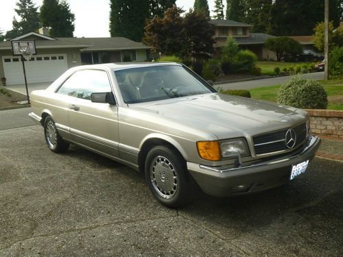 1990 Mercedes-Benz 560 SEC, image 2