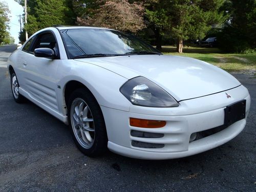 2000 mitsubishi eclipse gt-runs great, no rust, no reserve-warranty