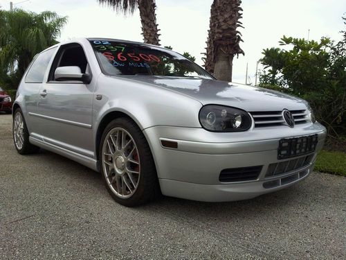 2002 volkswagen golf gti 337 hatchback 2-door 1.8 turbo 6 speed