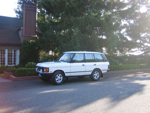 1995 range rover classic (swb) super excellent condition with many extra items!