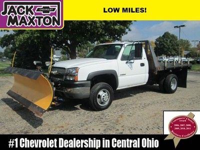 2004 chevy plow truck 1 ton dual rear wheels 4wd low miles