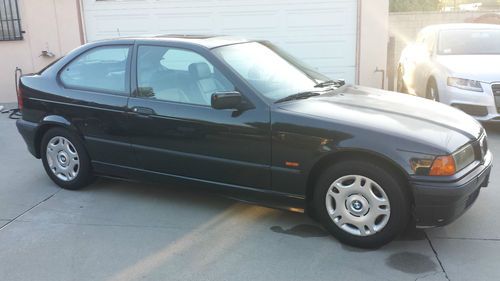 1998 bmw 3-series 328 ti black clean