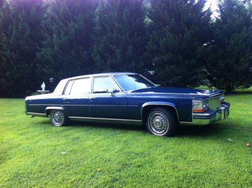 1989 cadillac  fleetwood brougham