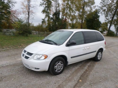 2007 dodge caravan sxt mini passenger van 4-door 3.3l