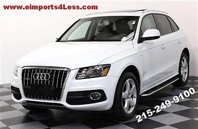 3.2 v6 q5 s-line prestige navigation awd white xenons 19s keyless go b o sound