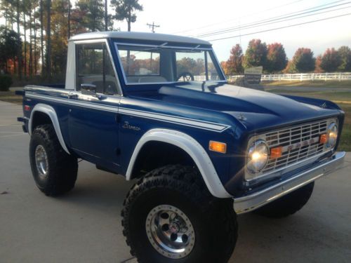 1971 classic ford bronco, lifted, 5.0, 4spd, clean