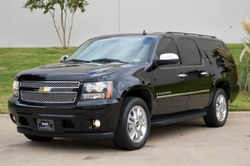 2009 chevrolet suburban ltz,chrome wheels,nav,one owner,loaded, 2.99% wac!!!