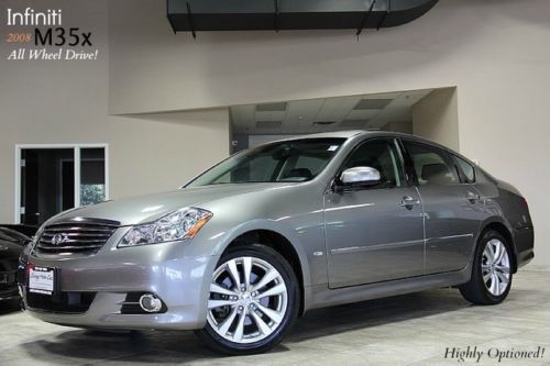 2008 infiniti m35x awd technology dvd adaptive cruise bose surround xenons wow$$