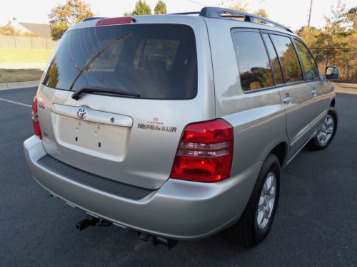 2001 toyota highlander 3.0l suv - 1 owner*89k miles*cd*alloy*keyless 02 03 04 05