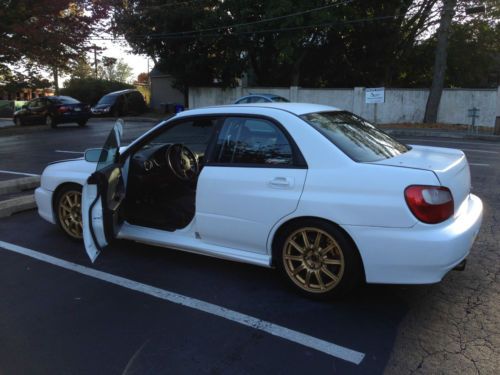 2002 wrx fully built with complete sti drive train. low miles
