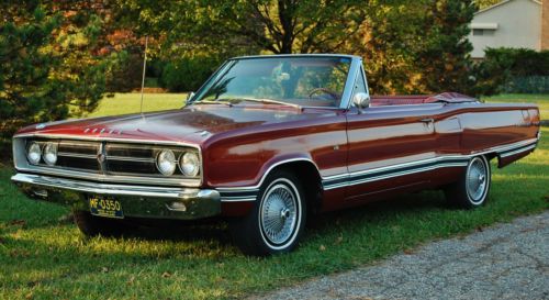 1967 coronet 500 convertible v8