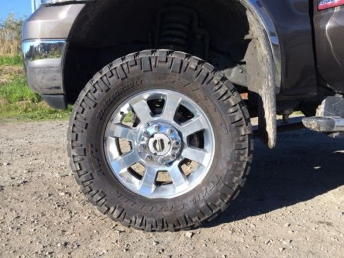 F350 diesel Lariat 4x4 built lifted ARP STUDDED & DELETED leather nitto powermax, image 8