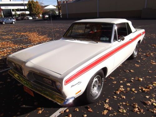 1969 plymouth barracuda convertible rare 1 of 1273 produced all new!!!