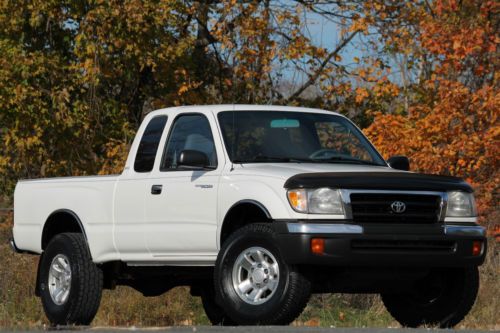 1999 toyota tacoma xtracab 4x4 sr5 3.4l v6 5-speed clean carfax nicest on ebay!