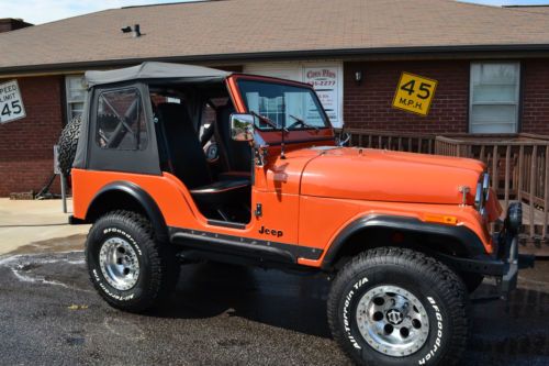 1982 jeep cj 5 frame off resto! built amc 304 3 spd show and go! classic jeep!!