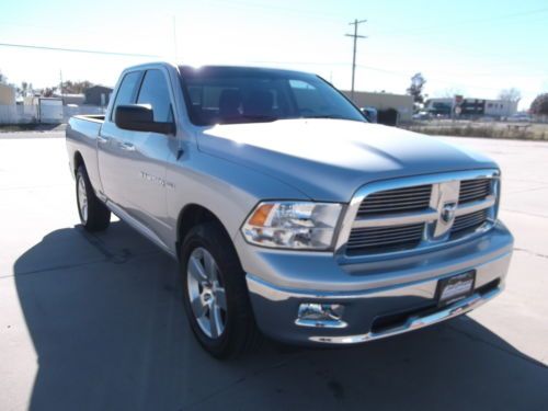 2012 silver ram 1500 slt quad cab diesel 21,000 miles