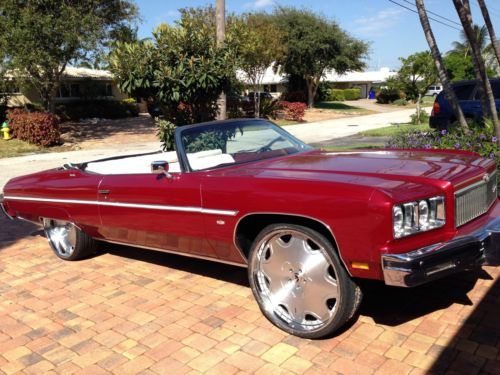 1975 chevrolet caprice classic convertible 2-door 5.7l