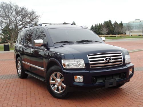 2007 infiniti qx56 base sport utility 4-door 5.6l, no reserve!!!