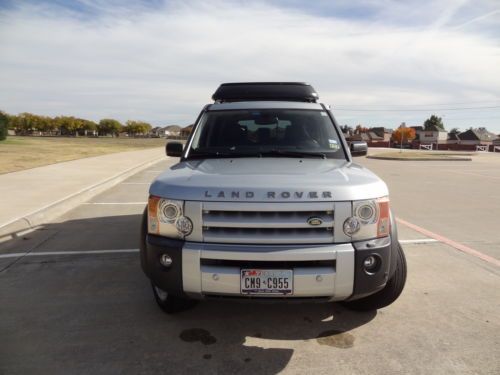 2006 land rover lr3 hse sport utility 4-door 4.4l silver luxury loaded