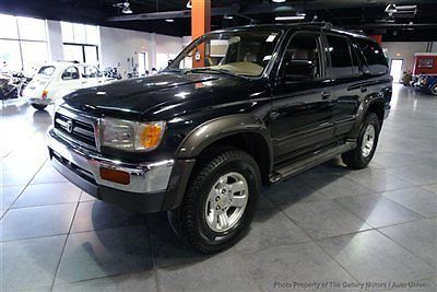 1997 toyota 4runner limited 4x4 - black/tan - leather - locking diff