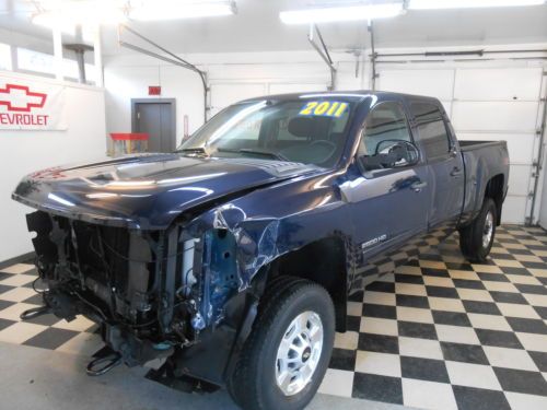 2011 chevrolet silverado k2500 crew cab 4x4 no reserve salvage rebuildable z71