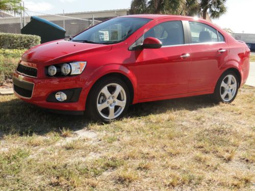 2013 chevrolet sonic ltz sedan