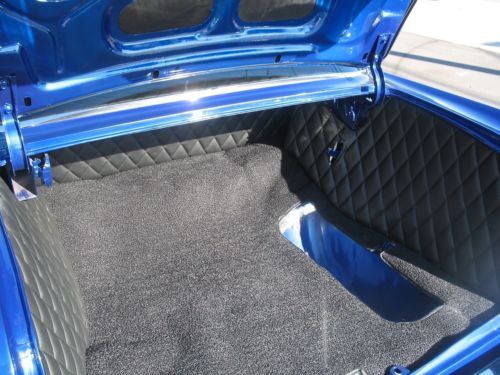 1957 Chevrolet 150 Deep blue 350 Muncie 4 speed leather disc brakes Vintage A/C, image 22