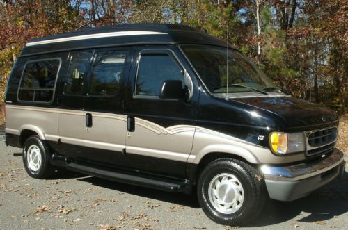 98 ford e150 handicap lift, 6 iinch drop floor, 3rd owner, 48157 miles