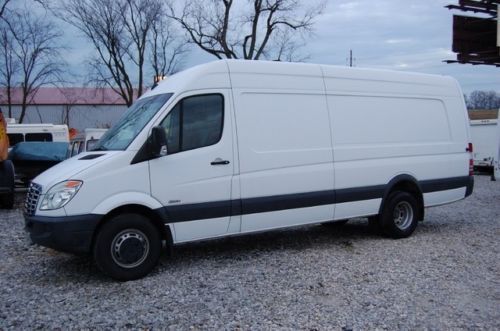 Sprinter 3500 extended raised roof cargo freightliner van 22k miles dually