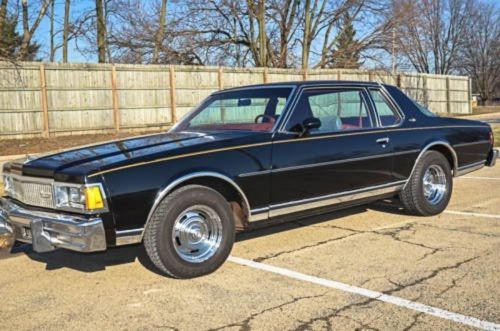 77 chevrolet caprice classic landau rare hard top