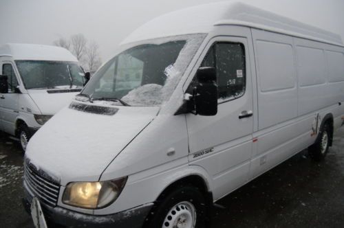 2003 dodge freightliner sprinter 2500 158&#034; w&#039;b super high ex fedex clean!