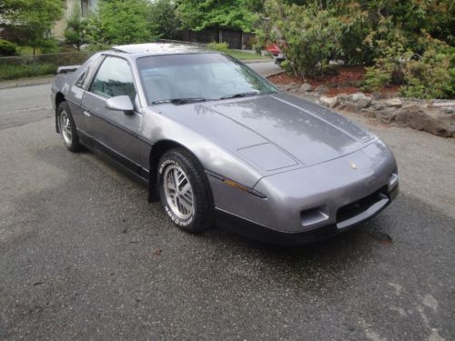 1985 pontiac fiero gt 3.4l 4 speed manual