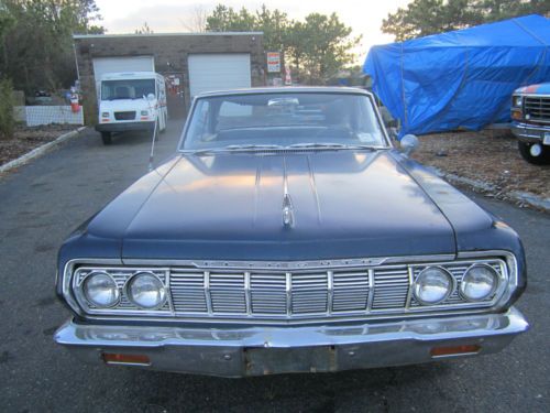 1964 plymouth belvedere 2 door 6 cylinder 3 speed standard shift 64 satelite