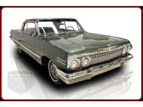 63 chevrolet impala sscorrect 283cid v8 correct powerglide automatic