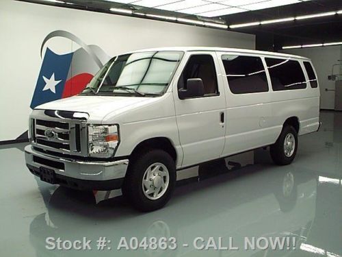 2013 ford e-350 ext 15-passenger van 5.4l v8 36k miles texas direct auto