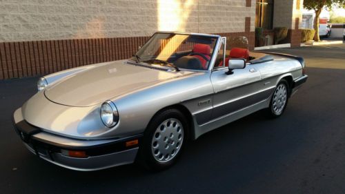 1986 alfa romeo spider quadrifoglio