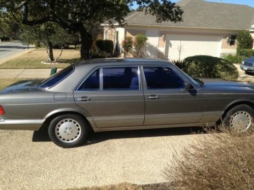 1989 mercedes-benz 560sel classic luxury car