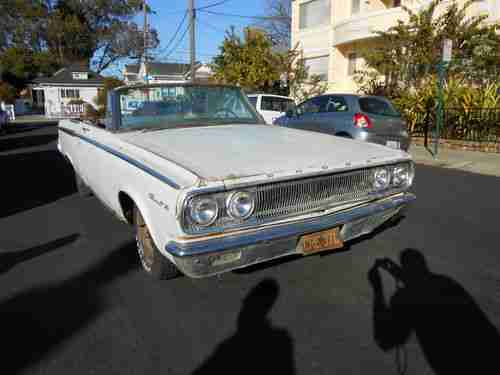 1965 Dodge Coronet Convertible California Classic Barn Stored Since 1981, image 2