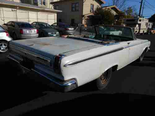 1965 Dodge Coronet Convertible California Classic Barn Stored Since 1981, image 3
