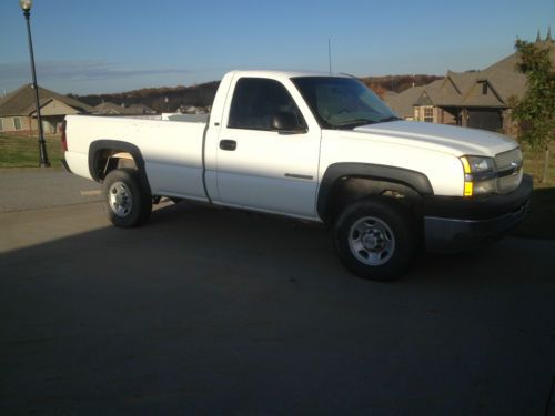 2004 chevrolet 2500hd regular cab lb 2wd bi-fuel 6.0l (cng/gasoline) 98k miles