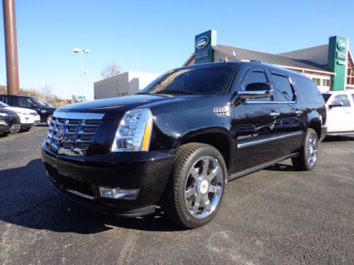 2010 cadillac escalade esv awd navigation premium pack power boards sunroof