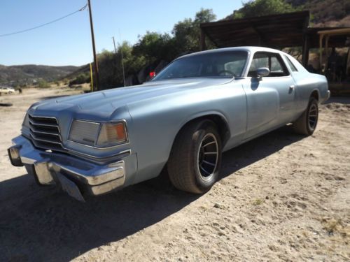 1978 classic dodge magnum big block  xe